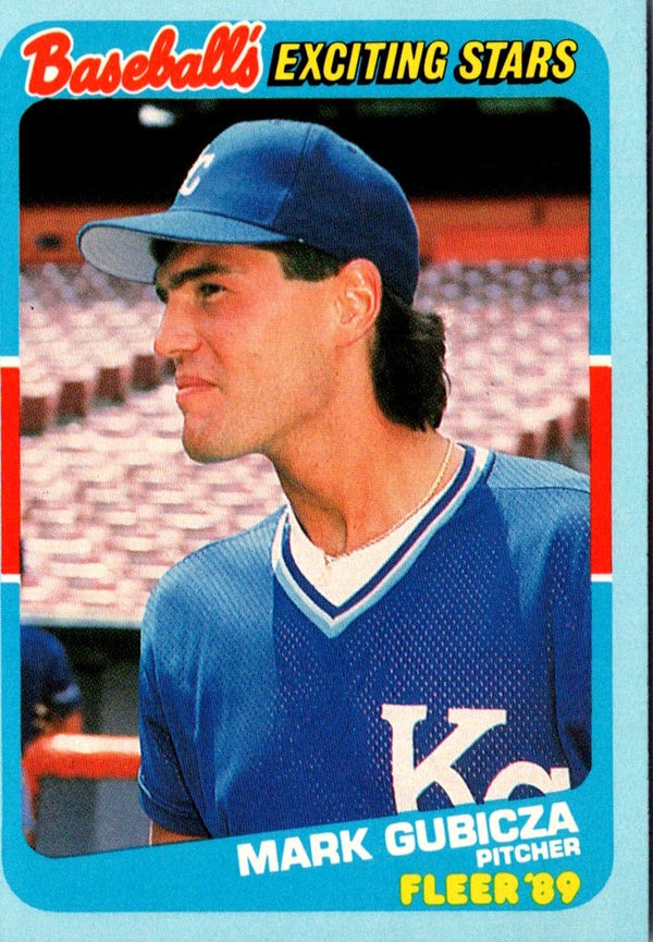 1989 Fleer Exciting Stars Mark Gubicza #19