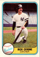 1981 Fleer Rick Cerone #83