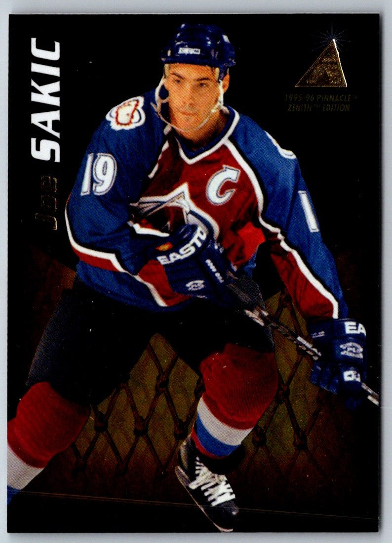 1995 Zenith Joe Sakic