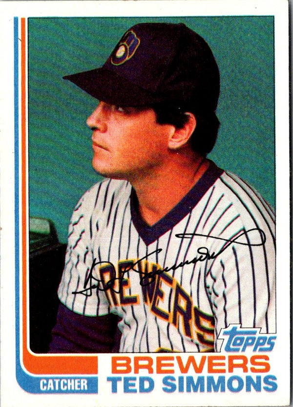 1982 Topps Ted Simmons #150