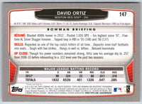 2013 Bowman David Ortiz #147