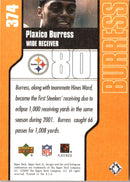 2002 Upper Deck XL Plaxico Burress