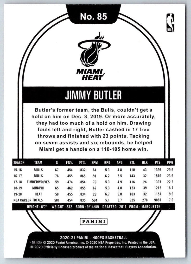 2019 Hoops Jimmy Butler