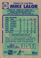 1990 Topps Mike Lalor #341 Rookie