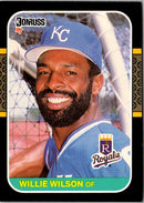 1987 Donruss Willie Wilson