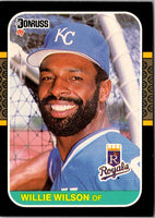 1987 Donruss Willie Wilson #96