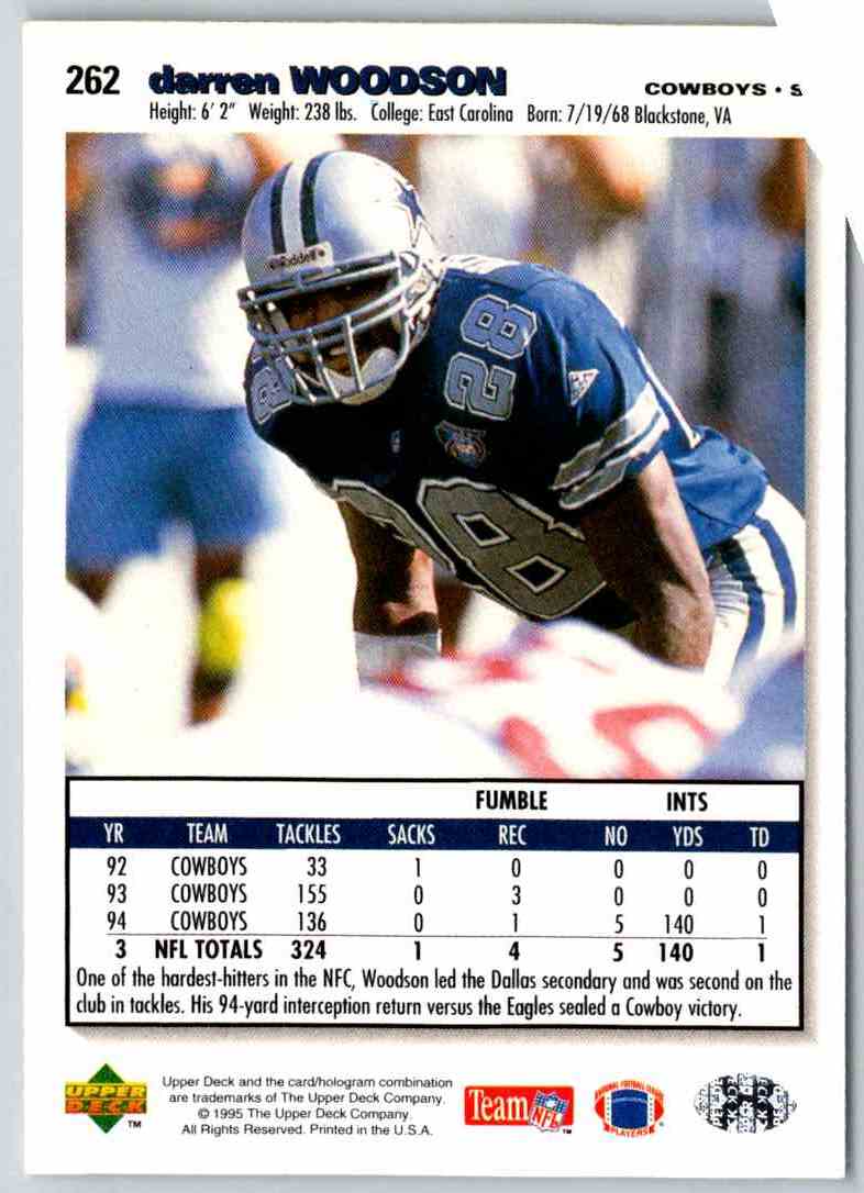 1995 Upper Deck Darren Woodson