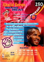 1994 Stadium Club Super Teams NBA Finals Khalid Reeves #250