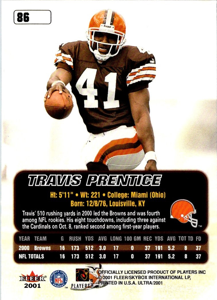 2001 Ultra Travis Prentice