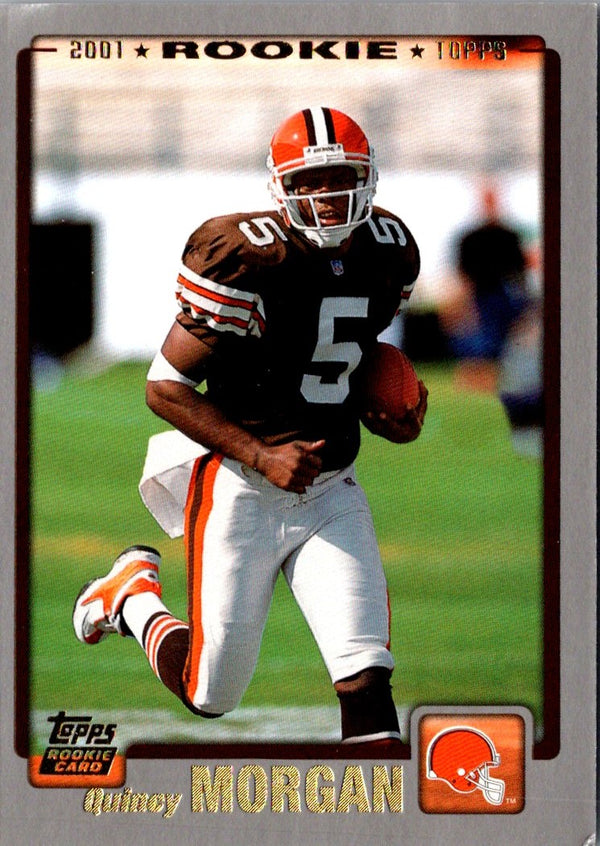 2001 Topps Quincy Morgan #315 Rookie