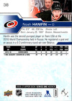 2016 Upper Deck Noah Hanifin #38
