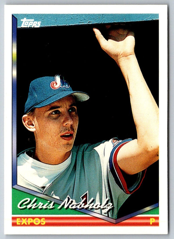 1994 Topps Chris Nabholz #656