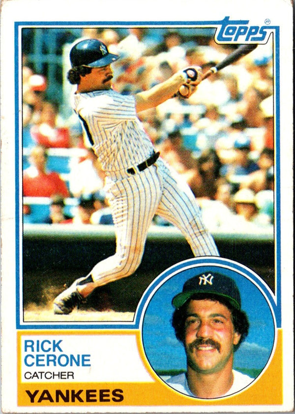 1983 Topps Rick Cerone #254 NM-MT