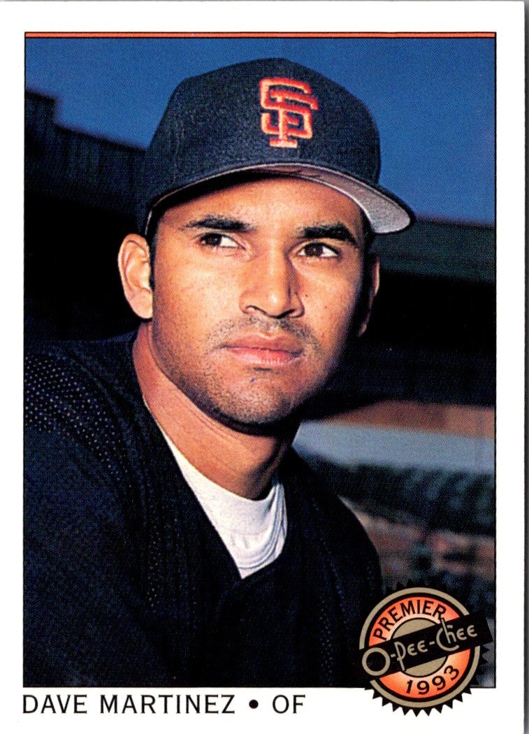 1993 O-Pee-Chee Premier Dave Martinez