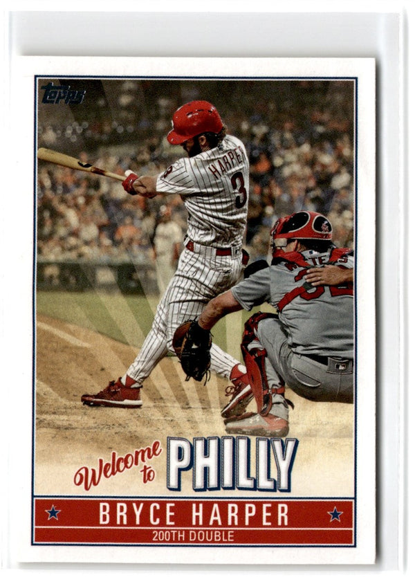 2019 Topps Update Bryce Harper Welcome to Philly Bryce Harper #BH-9