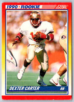 1990 Score Dexter Carter #657
