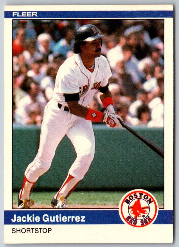 1984 Fleer Update Jackie Gutierrez #U-47