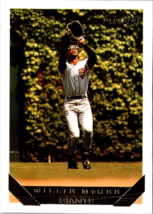 1993 Topps Inaugural Marlins Willie McGee #435