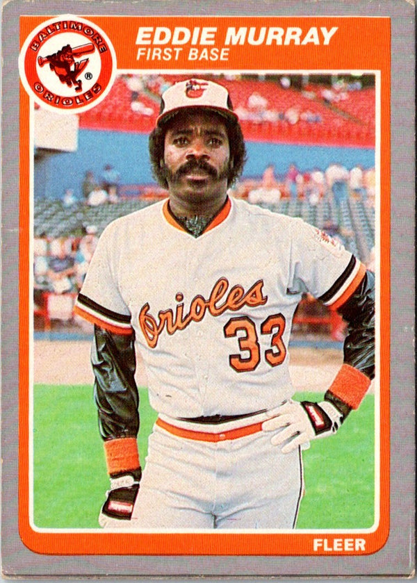 1985 Fleer Eddie Murray #184