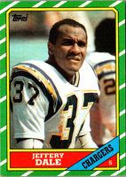 1986 Topps Jeffery Dale #240 Rookie EX-MT