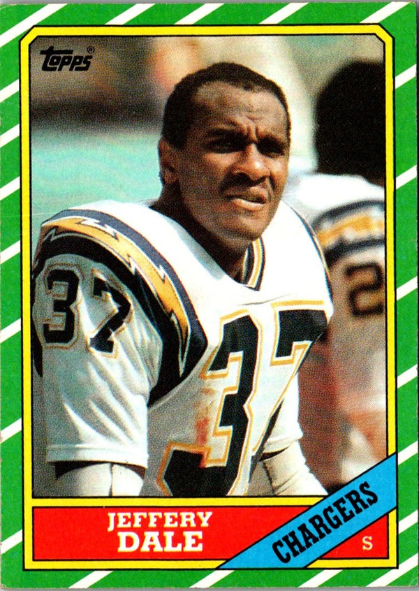 1986 Topps Jeffery Dale #240 Rookie EX-MT