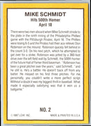 1987 Donruss Highlights Mike Schmidt