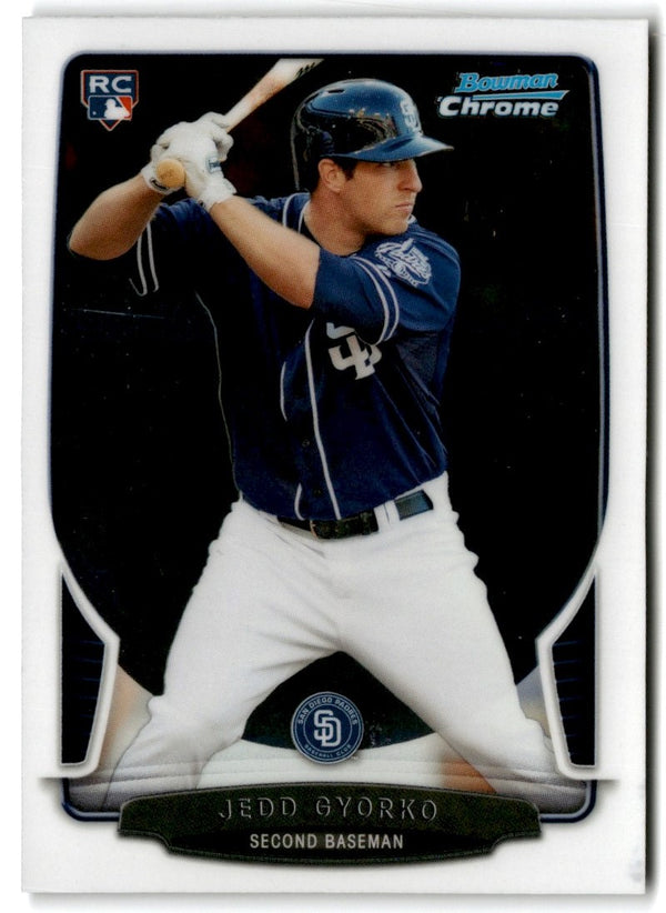 2013 Bowman Chrome Jedd Gyorko #44 Rookie