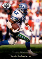 1995 Upper Deck Electric Gold Chris Warren #114
