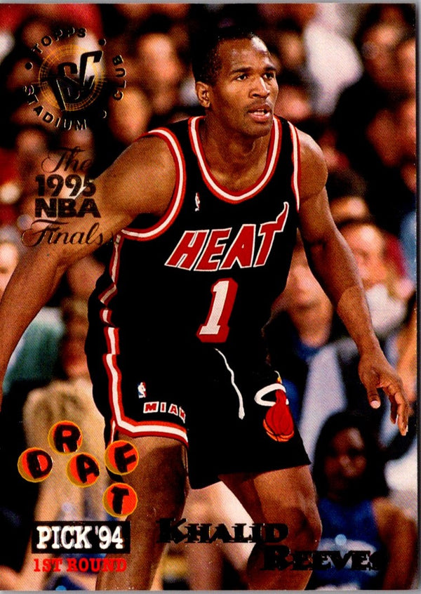 1994 Stadium Club Super Teams NBA Finals Khalid Reeves #250