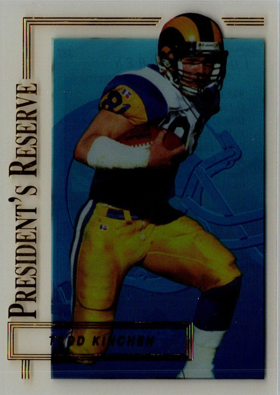 1996 Collector's Edge President's Reserve Todd Kinchen #387