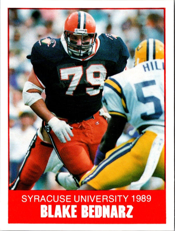 1989 Syracuse Orangemen Blake Bednarz #2