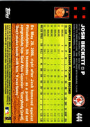 2007 Topps Josh Beckett
