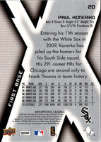 2009 Upper Deck X Paul Konerko #20