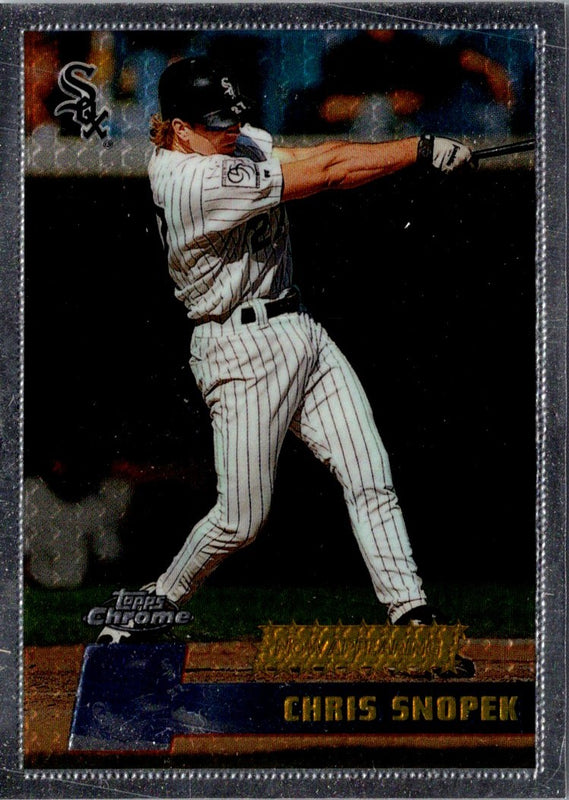 1996 Topps Chrome Chris Snopek #137