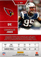 2016 Panini Chivalry Chandler Jones #87 /199