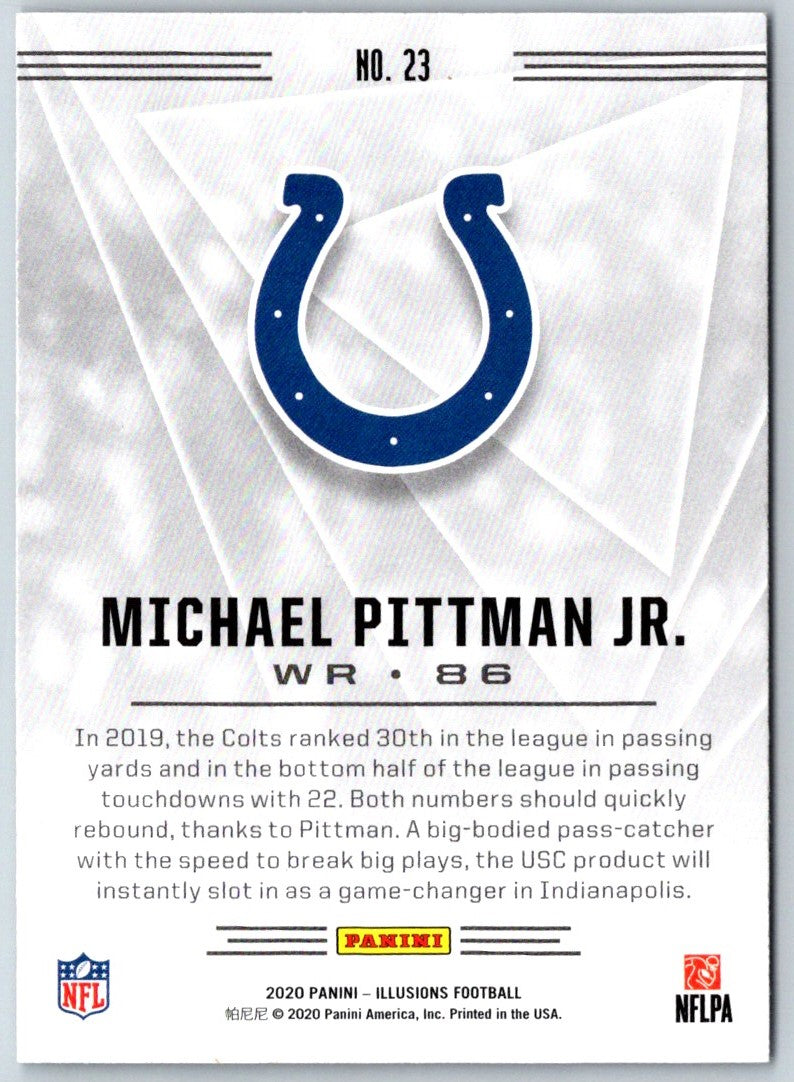 2020 Panini Absolute Michael Pittman Jr.