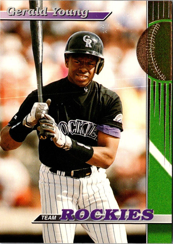 1993 Stadium Club Colorado Rockies Gerald Young #14