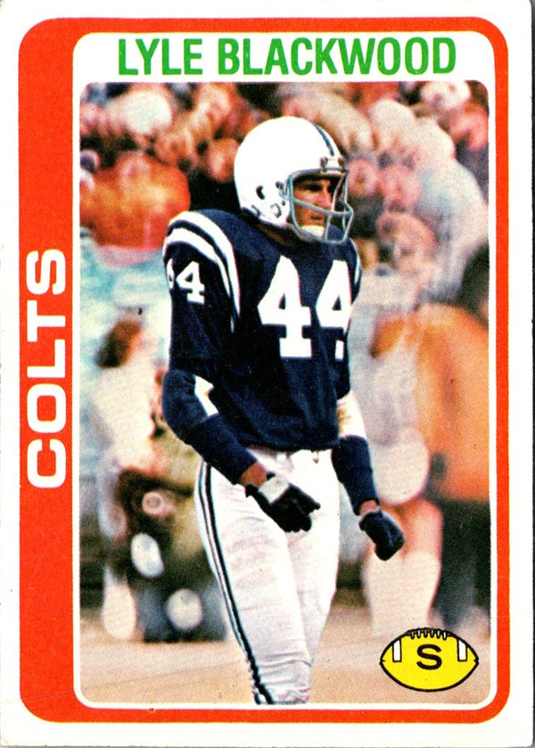 1978 Topps Lyle Blackwood #89