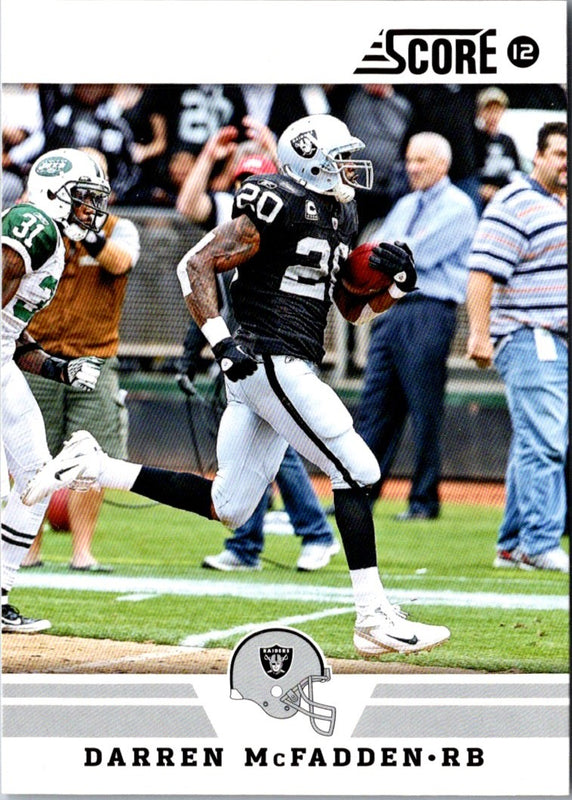 2012 Score Darren McFadden #235