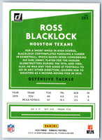 2020 Donruss Ross Blacklock #283 Rookie