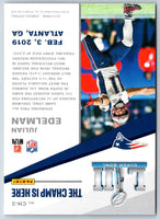 2018 Donruss Julian Edelman #186