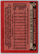 1986 Topps John Christensen