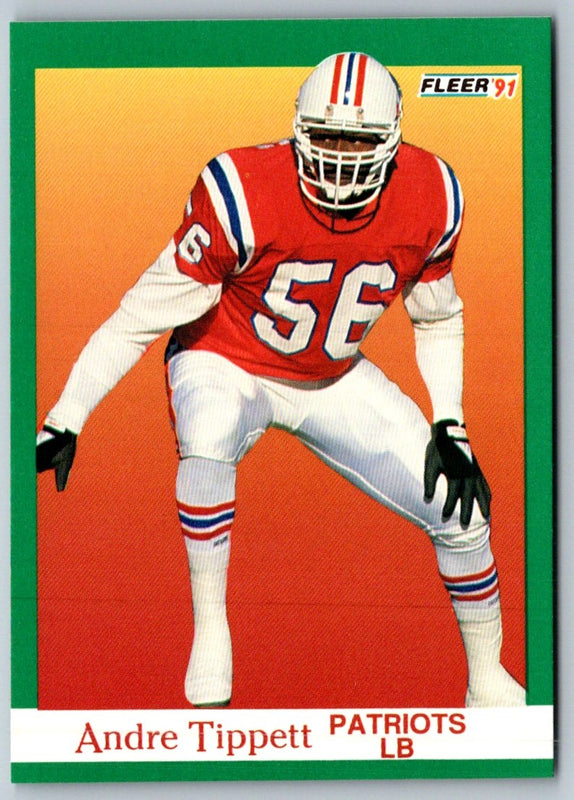 1991 Fleer Andre Tippett #145