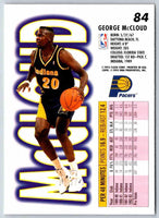 1993 Fleer George Mccloud #84