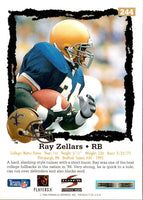 1995 Score Ray Zellars #244 Rookie