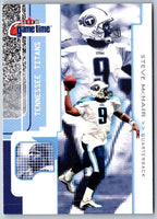 2001 Fleer Game Time Steve McNair #37