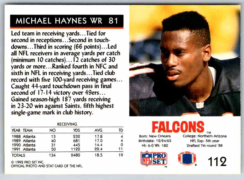 1992 Proset Michael Haynes