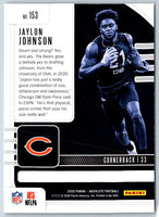 2020 Panini Absolute Jaylon Johnson #153 Rookie
