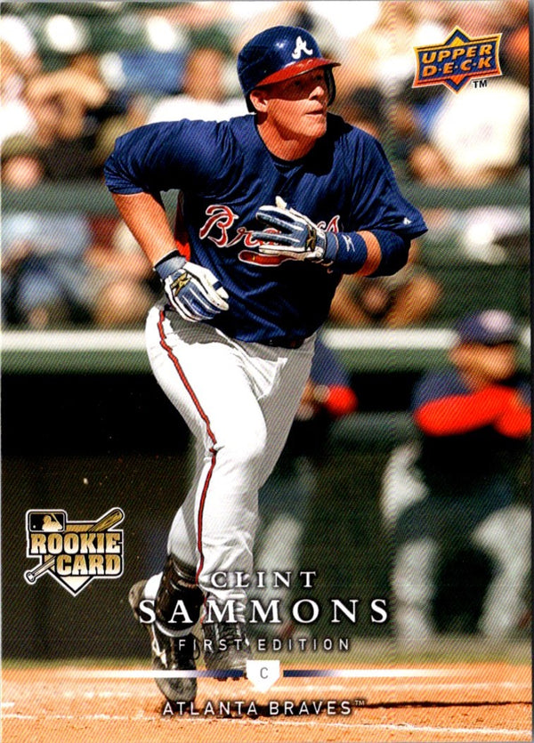 2008 Upper Deck First Edition Clint Sammons #290 Rookie