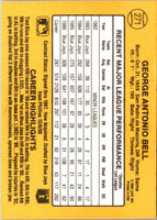 1987 Donruss George Bell #271